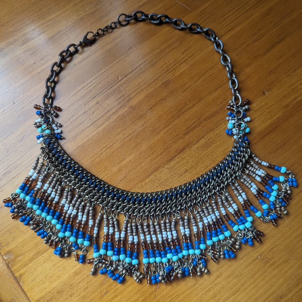 Native American style beaded necklace